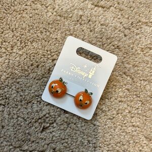 Disney Parks Collection Orange Bird Earrings